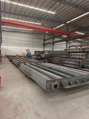 U-beam Steel Bridge Truck Scale Structure For Easy Installation Weigh Pad -10C 50C
