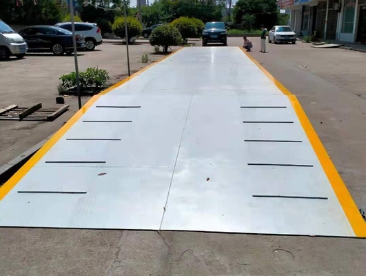 Đánh nặng trong chuyển động cong tấm cân xe tải cân trong khai thác mỏ