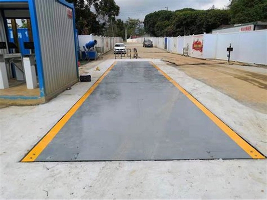 Đánh nặng trong chuyển động cong tấm cân xe tải cân trong khai thác mỏ