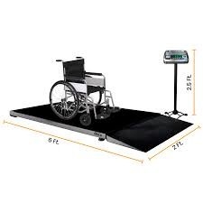 Trình cân xe lăn Trình cân nền tảng đáng tin cậy với đường dốc 500kg
